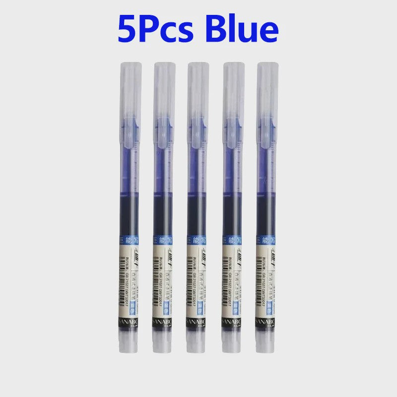 Set van 1-20x Gel Pen Zwart/Blauw/Rood - 0.5mm Naaldpunt voor Studenten & Kantoor