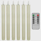 LED Flakkerende Taper Kaarsen 11 inch met Afstandsbediening - Sfeervol en Veilig