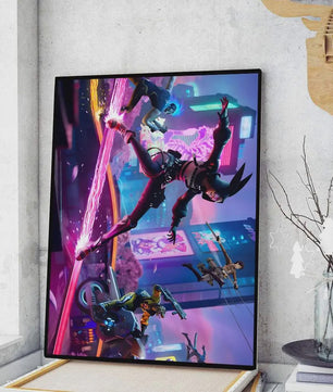 Fortnite Game Poster Canvas Print - Anime Stijl Wanddecoratie
