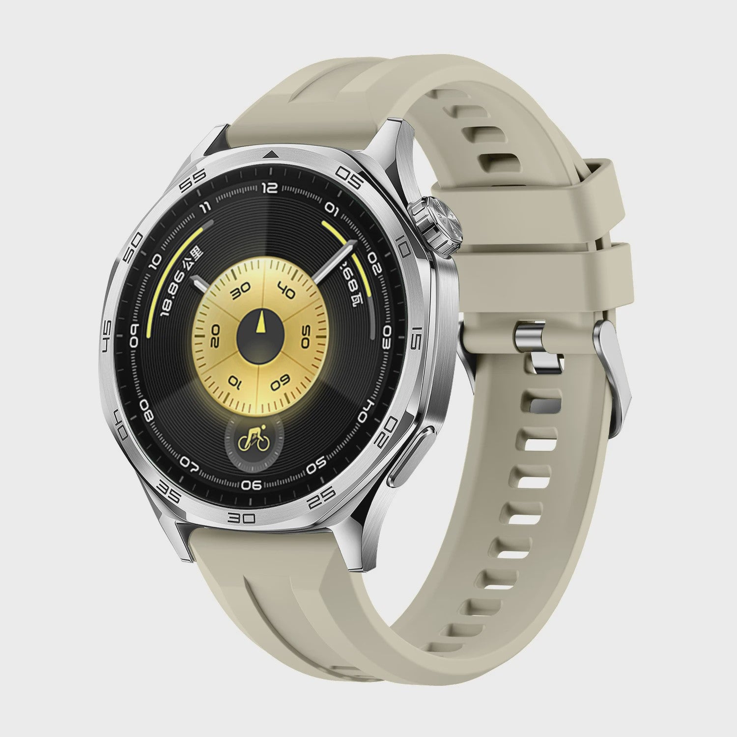 22mm Composiet Siliconen Bandje voor Huawei Watch GT 6/5/4 46mm & Watch 4/5 Pro