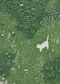 Japanse Canvas Poster: Zen Bos, Koi Vis & Kraanvogel - Sfeervolle Wanddecoratie