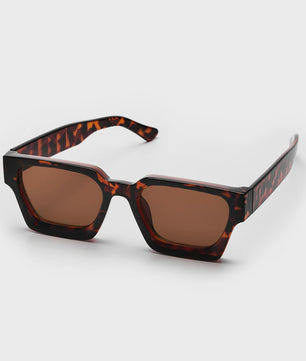 Luxe Designer Zonnebril Heren - Vierkant Model met UV400 Bescherming