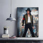 Iconische Michael Jackson Poster - Retro Muziek Kunst Decoratie