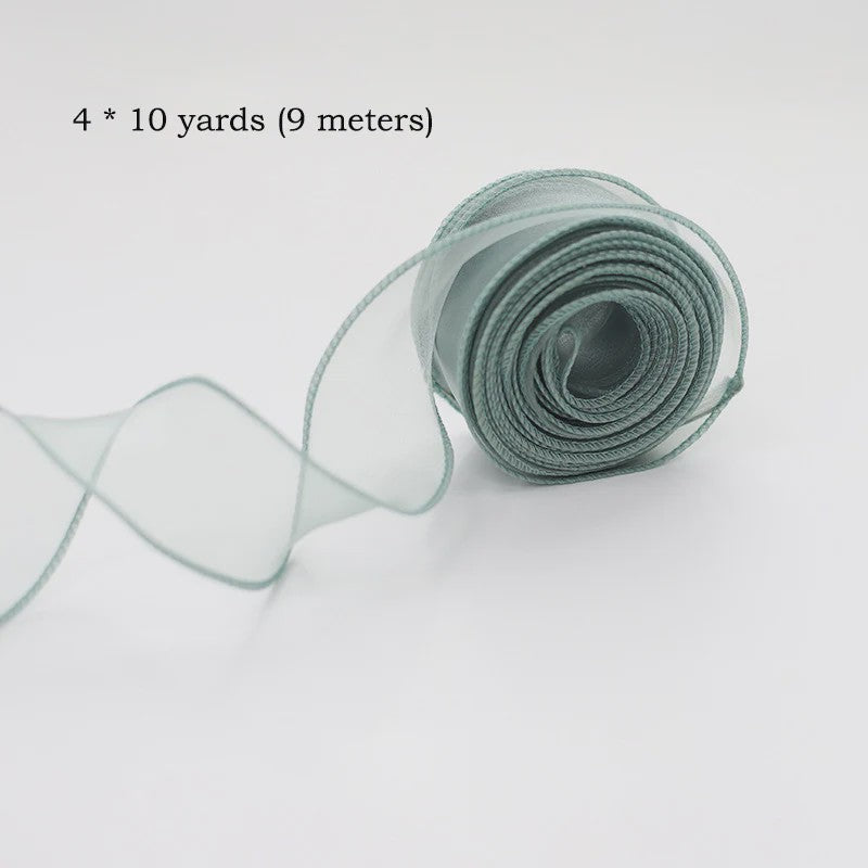 Luxe Chiffon & Organza Lint - Perfect voor Knutselen, Cadeauverpakking & Bruiloftsdecoratie