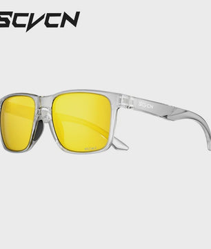 SCVCN Polarized Sportzonnebril - UV400 Bescherming voor Fietsen, Wandelen & Outdoor