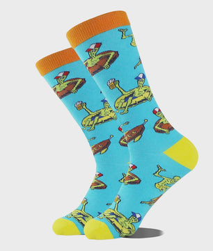 Unisex Happy Socks met Vrolijke Ontwerpen: Aliens, Haaien, Dinosaurussen & Meer