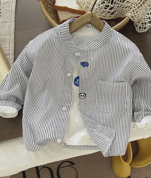 Lange Mouwen Jongens Shirt in Plaid Katoen - Perfect voor de Lente (1-4 Jaar)