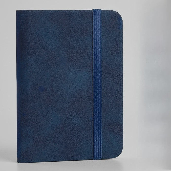Compact A7 Notitieboekje met PU Cover - Mini Memo Pad voor Onderweg