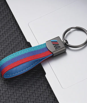 Luxe Lederen Sleutelhanger BMW M - Sportief Design voor BMW 1-7 Serie, X1-X7