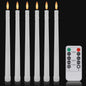 LED Flamlamp Kaarsen (6/18/24 stuks) met Afstandsbediening - Veilige Sfeerverlichting