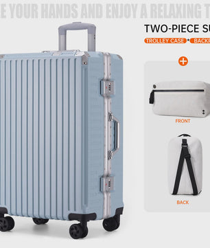 Ruime Koffer Trolley - Stevig & Duurzaam - Handbagage Geschikt - Unisex