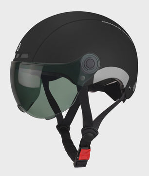 PEMILA Fietshelm Volwassenen met Vizier, Oorbescherming & Reflectie - Veilig & Comfortabel