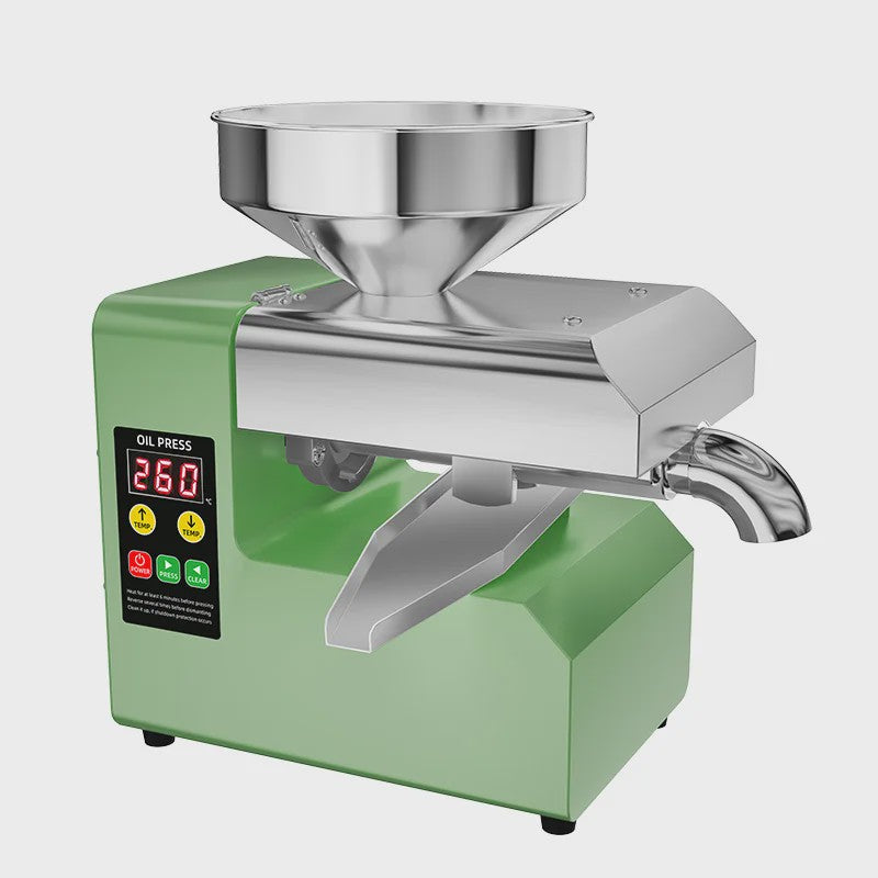 Automatische Oliepers Machine - Koud & Warm Persen voor Huishoudelijk Gebruik