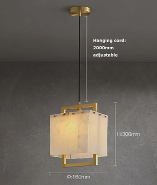 Luxe Marmer LED Kroonluchter Goud/Chroom - Dimbaar