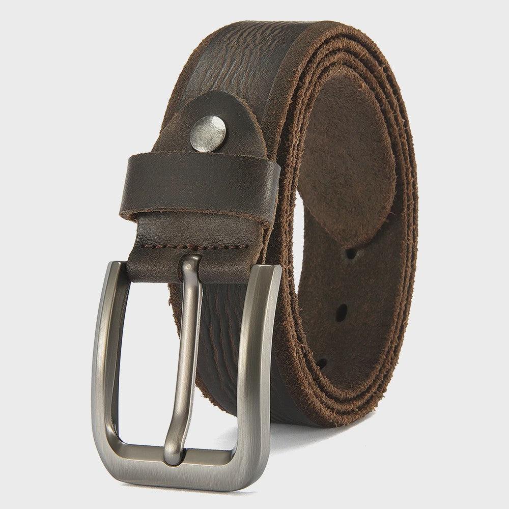 Luxe Heren Riem van Echt Leer - Stijlvolle Casual & Zakelijke Accessoire