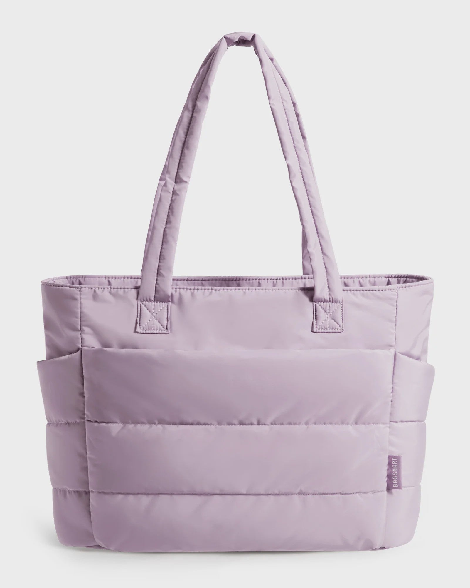 BAGSMART Grote Puffer Tote Bag - Stijlvolle en Ruime Handtas voor Werk, Studie en Shoppen