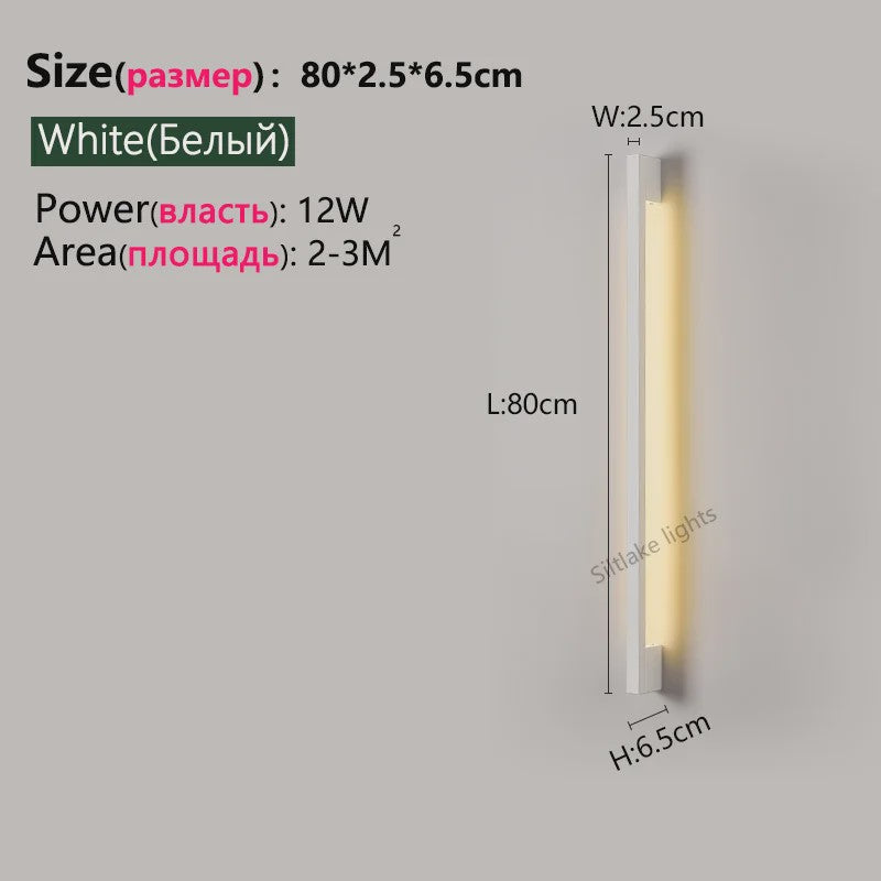 Moderne Scandinavische LED Wandlamp - Stijlvolle Verlichting voor Woonkamer & Slaapkamer