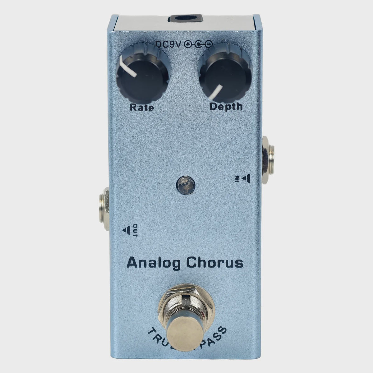 Veelzijdige Gitaarpedaal: Overdrive, Distortion, Chorus, Delay, Tremolo & Analog Delay met True Bypass