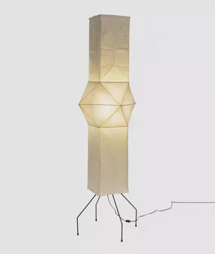 Akari Noguchi Stijl Verticale Vloerlamp - Japans Design Rijstpapier