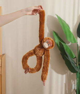 Lange Arm Aap, Luiaard, Orang-oetan & Lemur Pluche Speelgoed - Hangend Knuffel (50/70cm)