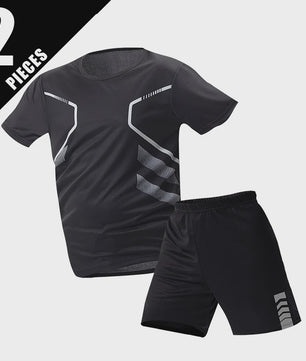 Heren Zomer T-shirt Korte Mouw - Sneldrogend & Ademend Sportshirt