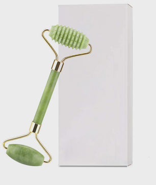 Jade Roller & Gua Sha Set: Dubbelzijdige Gezichtsroller voor Lifting en Ontzwellen
