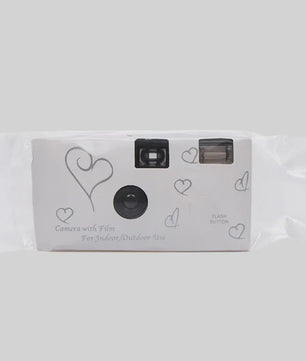 Vintage Wegwerpcamera 35mm met Flits - Retro Filmcamera voor Feestelijke Momenten