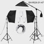Professionele Softbox Verlichtingskit 50x70CM met E27 Fotografie Lampen