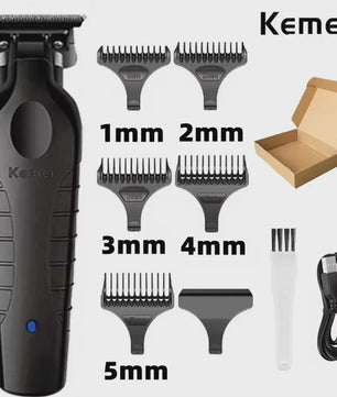 Kemei Professionele Draadloze Baardtrimmer & Tondeuse Set KM-1071/KM-2299