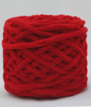 Chenille Garen 100g/bol - Super Zacht Dik Wol Garen voor Handbreien, DIY Sjaals & Projecten