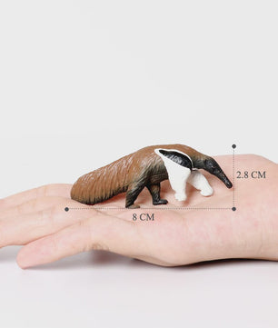 Realistische Dierenfiguren: Miereneter, Tapir, Schuifdiertje & Gordeldier - Educatief Speelgoed voor Kinderen