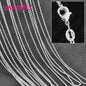10x 925 Sterling Zilveren Collier Kettingen Set - 40-76 cm - Met Karabijnsluiting