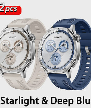 22mm Nylon & Siliconen Horlogeband voor Huawei Watch GT/Pro (46mm)