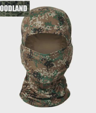 Tactische Camouflage Balaclava - Volledig Gezicht Masker voor Fietsen & Jagen