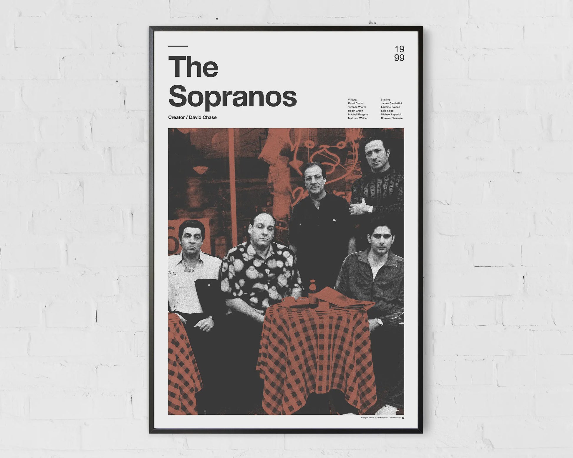 Moderne Canvas Poster: Iconische Films & Series voor Wanddecoratie