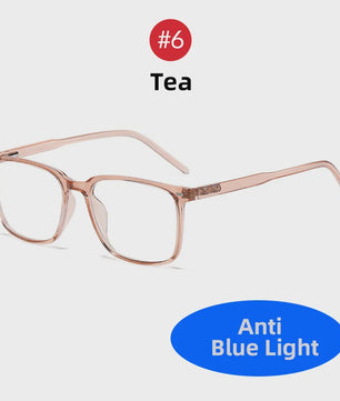 VIVIBEE Klassieke Blauw Licht Blokkerende Bril voor Heren - TR90 Frame, Anti-Ray, Computer & Gaming