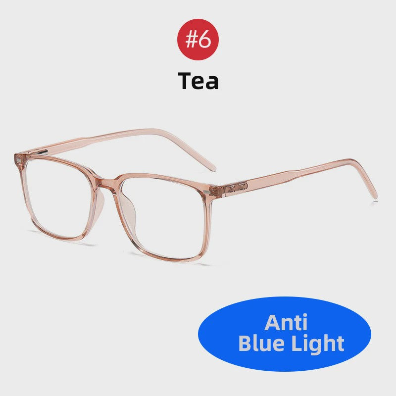 VIVIBEE Klassieke Blauw Licht Blokkerende Bril voor Heren - TR90 Frame, Anti-Ray, Computer & Gaming