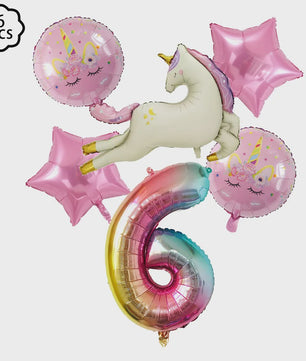 Magische Eenhoorn Ballonnen & Feestdecoratie - Perfect voor Kinderfeestjes & Babyshowers