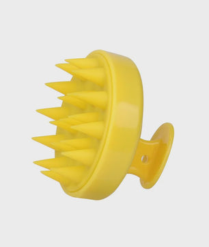 Zachte Siliconen Hoofdhuid Massager Borstel - Voor Grondige Reiniging en Ontspanning