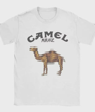 Retro Camel Cigarettes T-Shirt - Vintage Oversized Unisex Kleding