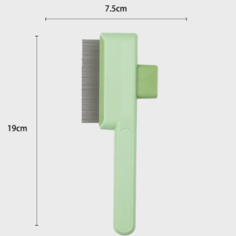 Zelfreinigende Hondentondeuse met één knop - Efficiënte Huisdier Haarverwijderaar & Borstel