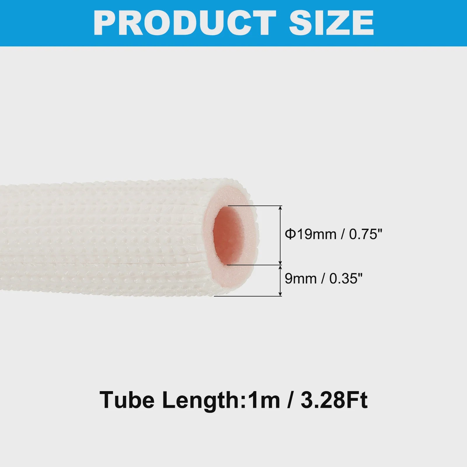 Isolatieschuim Buizen voor Airconditioner Leidingen - Warmte- en Koudeisolatie (1/2/3 Meter)