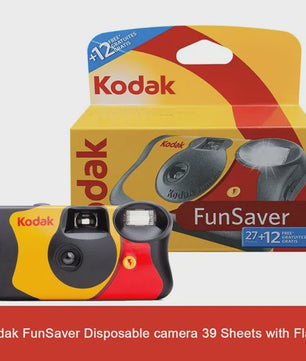 Kodak HD Power Flash Wegwerpcamera - 27+12 Foto's met Ingebouwde Flitser