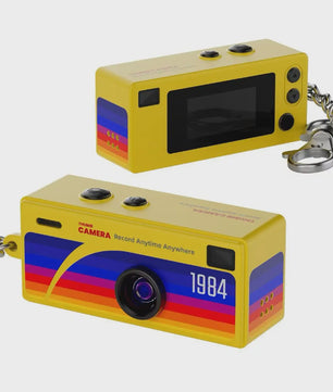 Mini Digitale Camera Sleutelhanger - 1080P HD Video & Foto's - Compact Retro Ontwerp