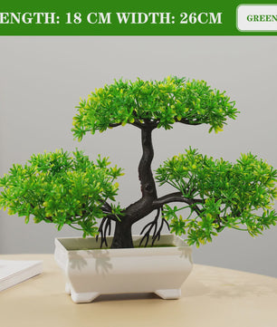 Kunst Bonsai Boom Potted Plant - Decoratieve Kunstplant voor Huis & Kantoor