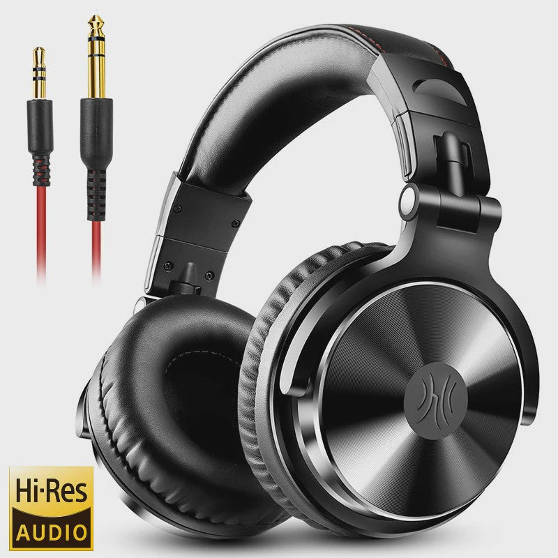 OneOdio Studio DJ Koptelefoon - Over-Ear, Hi-Res Audio, Ingebouwde Microfoon, 3.5mm/6.35mm
