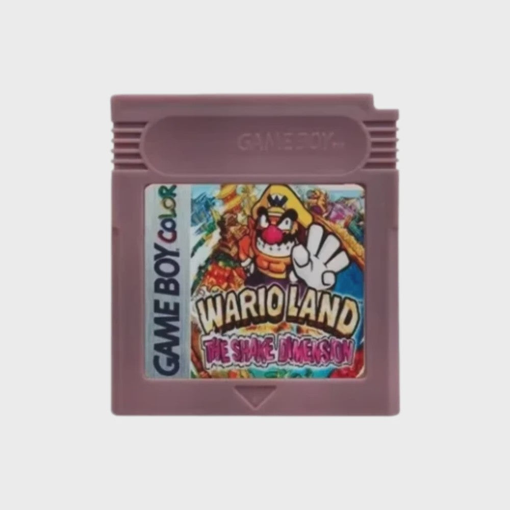 16-Bit Game Cartridge voor GBC/GBA: Wario Land, Donkey Kong & Yoshi Collectie