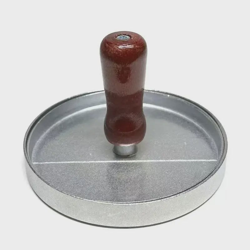 Aluminium Burgerpers voor Perfecte Hamburgers - Ideaal voor BBQ & Keuken