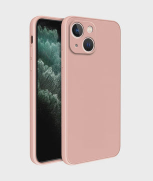 Luxe Vloeibare Siliconen Hoesje met Camera Bescherming voor iPhone 14 Plus, 11, 12, 13, 14 Pro Max, 12 Mini, 13 Mini