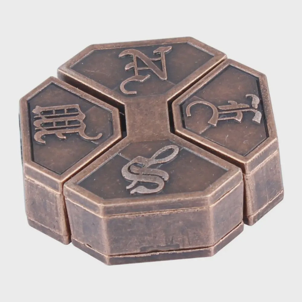 Klassieke Metalen IQ Puzzel Set - Uitdagende Breinbrekers voor Volwassenen